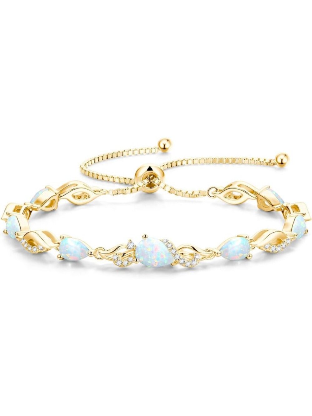 Adjustable Birthstone Tennis Bracelet for Women - Elegant & Stylish Gift